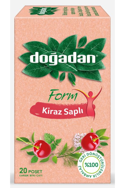 Doğadan DOĞADAN BİTKİ ÇAYI FORM KİRAZ SAPLI 20 Lİ-12 ADET