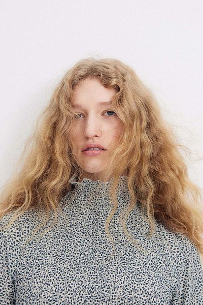 H&M Smocked blouse
