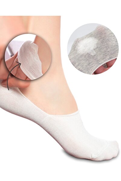 Merry Secret's Дамски модални силиконови безшевни чорапи за балерини от 6 пакета