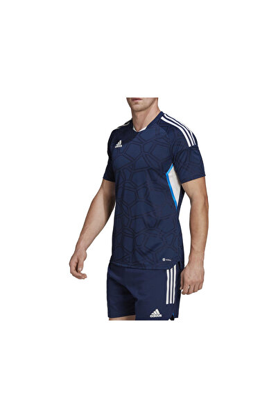 adidas Ανδρικό αθλητικό μπλουζάκι Navy Con22 Md Jsy - HA3512