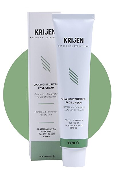Krijen Cıca + Aloe Vera | Fermente / Prebiyotik Kuru Cilt Yüz Kremi 50 ml