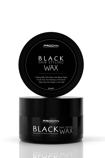 Prodan Saç Şekillendirici | Black Wax | Extra Parlaklık | 125ml