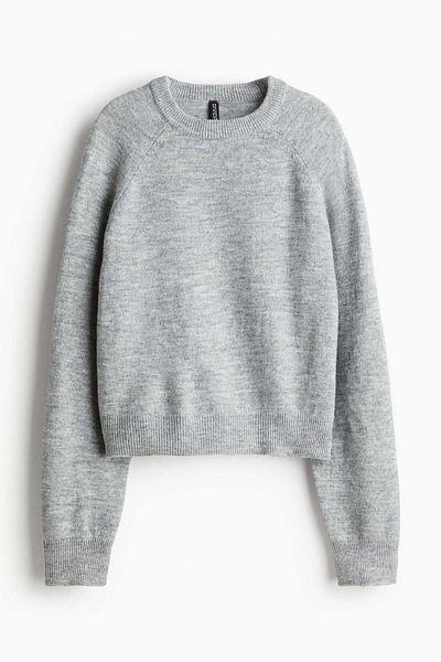 H&M Short Fine-knit Jumper