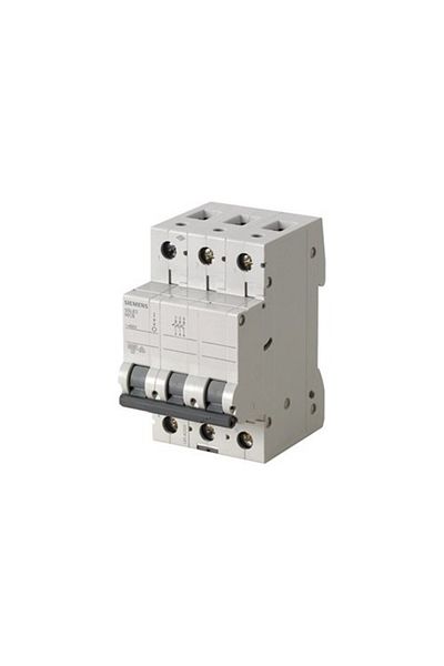 Siemens 5sl6316-7ya Model Automatic Fuse - 3 Phase, 16a C Type, 6ka