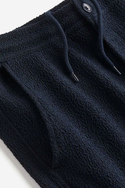 H&M Regular Fit Bouclé jersey trousers
