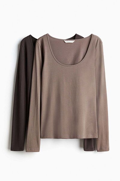 H&M 2 قطعة من القمصان الجيرسيه