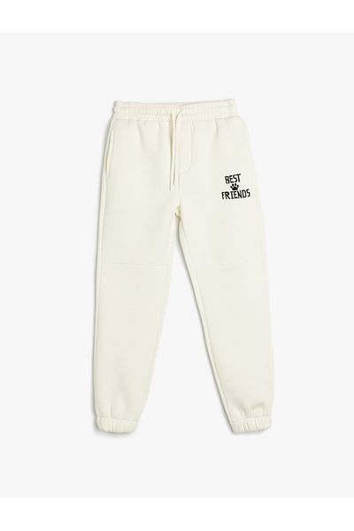 Koton Jogger-Jogginghose mit Bindetasche an der Taille