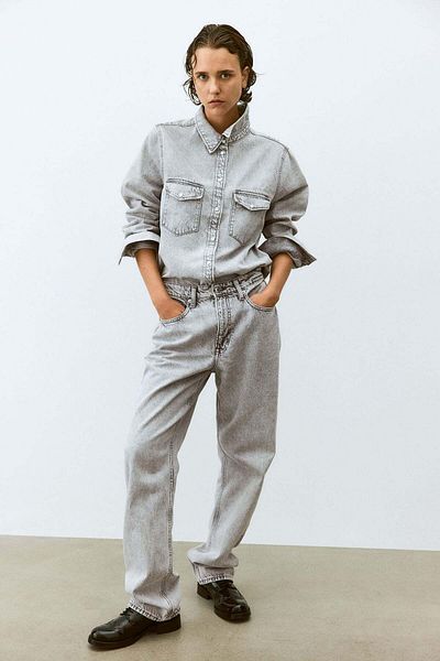 H&M Denim shirt