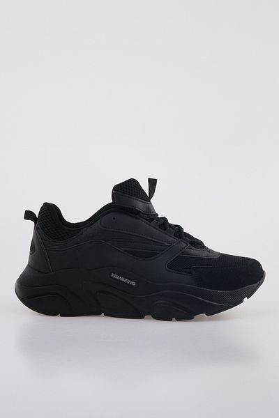 Tomsking Pantofi negri unisex 1838