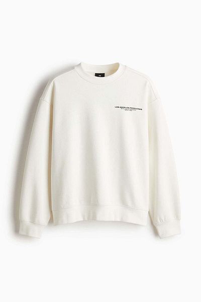 H&M Loose Fit Printed sweatshirt