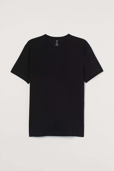 H&M V-neck T-shirt Slim fit