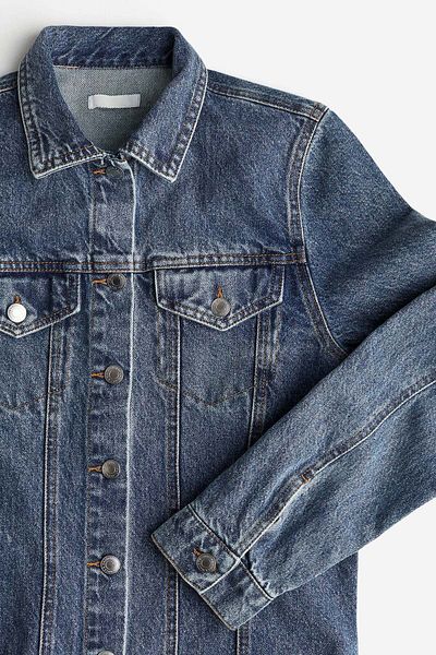 H&M Cotton denim dress