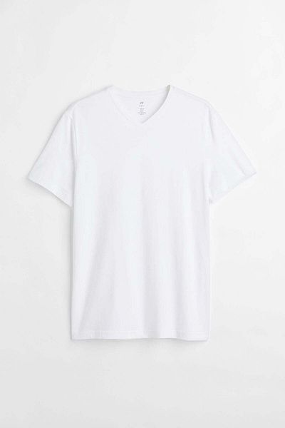 H&M V-neck T-shirt Slim fit
