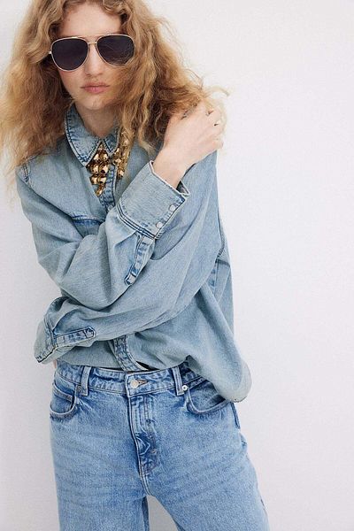 H&M Denim shirt