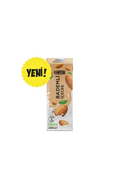 Harras Bademli içecek glutensiz laktozsuz vegan 1000ml X 10 Adet