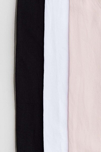 H&M مجموعة من 3 جوارب طويلة