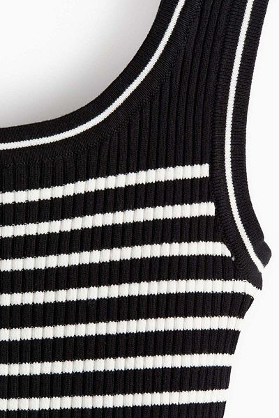 H&M سترة محبوكة من الضلع