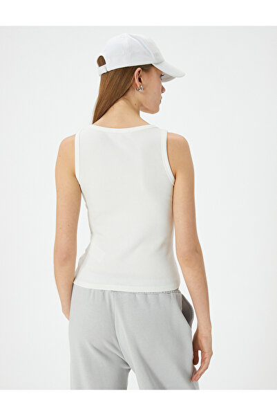 Koton Vastag pántos zsinóros felső - U gallér