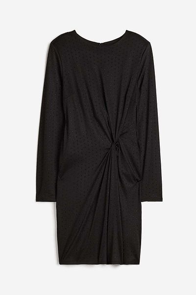 H&M Knot-detail jersey dress