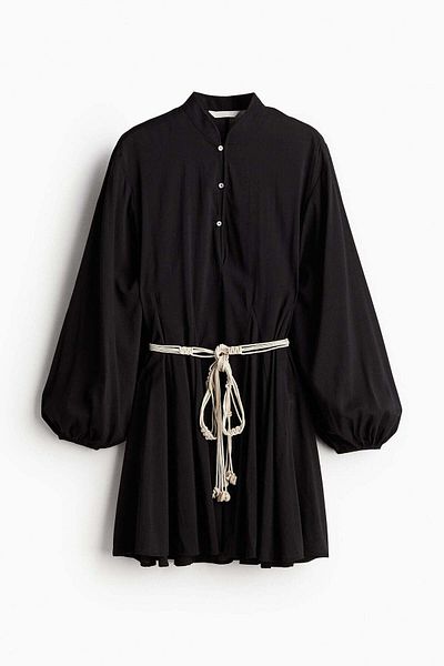 H&M Macramé-belt dress