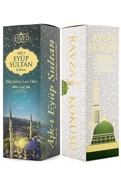 ESVED Medine Ravza Kokusu Ve Eyüp Sultan Kokusu Sprey 400 Ml.