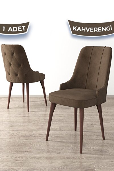 Canisa Concept Maya Serisi, 1.sınıf Babyface Ithal Kumaş Sandalye , Kahve San...