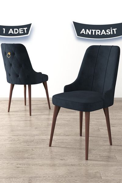 Canisa Concept Enoa Serisi, Ceviz Gürgen Ayaklı Sandalye, 1.sınıf Babyface Ku...