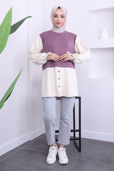 İmajButik Δέσιμο χιτώνα Dusty Rose
