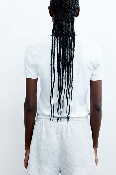 H&M Fitted T-shirt