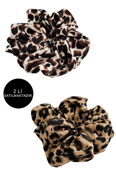 Modex Leopard Print Double Rubber Buckle