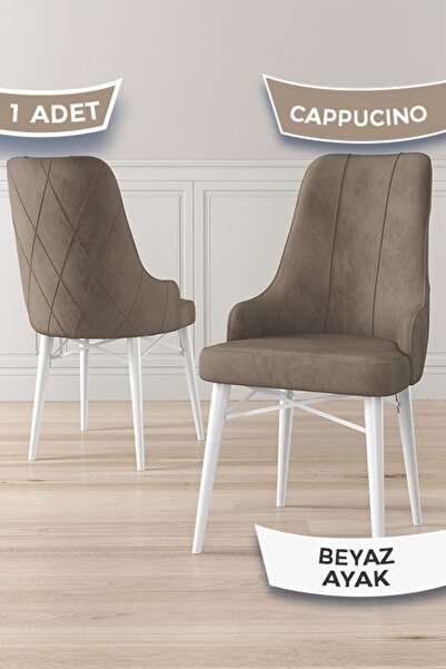 Canisa Concept Neta Serisi, 1.sınıf Babyface Kumaş Cappucino Sandalye, Beyaz ...