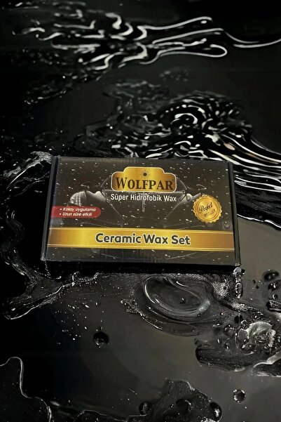 Genel Markalar Ceramik Wax Gold Set Yüksek Parlaklık Oto Araç Kaporta Boya Ko...
