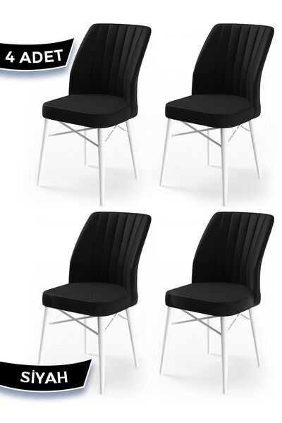 Canisa Concept Canisa Flex Serisi Gürgen Ayaklı 1.sınıf Sandalye , 4 Adet , S...