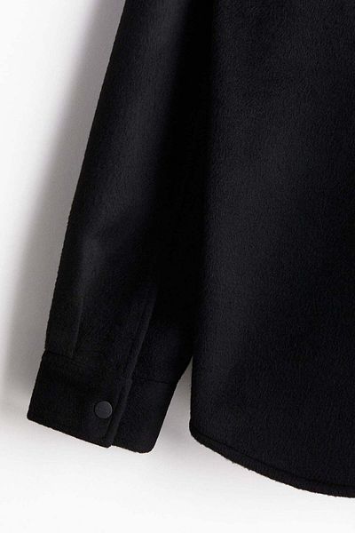 H&M Regular Fit Felted overshirt