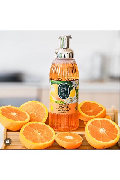 Eyüp Sabri Tuncer Antalya Orange Soap - Eyüp Sabri Tuncer, 500 ml Kitchen Soap, 750 ml Wet Wipes Set of 150