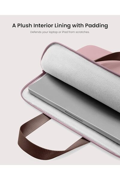 Tomtoc حقيبة كمبيوتر محمول نحيفة TheHER-A21 (13.5/14 بوصة) وردي