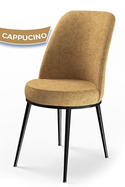 Canisa Concept Dexa Serisi Cappucino Renk Sandalye Mutfak Sandalyesi, Yemek S...