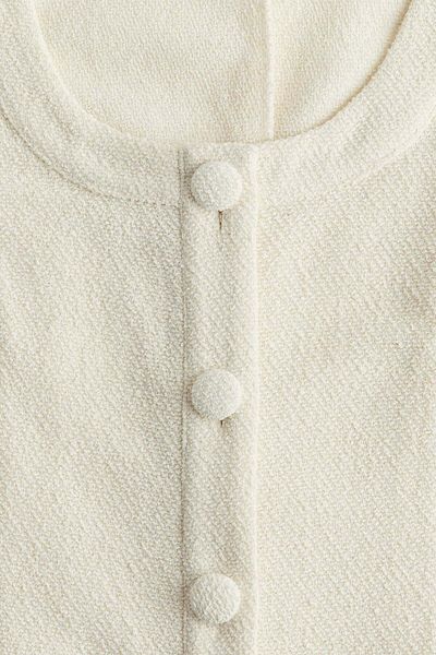 H&M Textured-weave dress