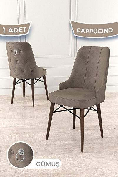 Canisa Concept Vega Serisi, 1.sınıf Babyface Ithal Kumaş Kahve Sandalye, Cevi...