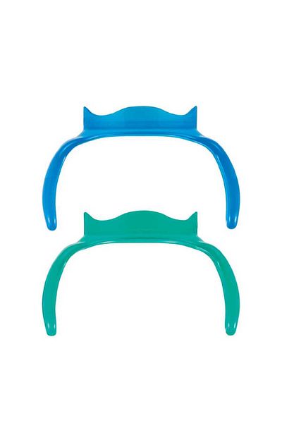 Mamajoo Blue/Green Set of 2 Educational Cups and Bottle Handles