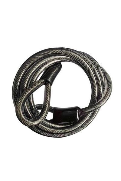 SARİSSA BİSİKLET Xbyc 4501K Ισχυρή κλειδαριά σχοινιού από χάλυβα 8 x 1850 mm Κλειδαριά σχοινιού μοτοσικλέτας