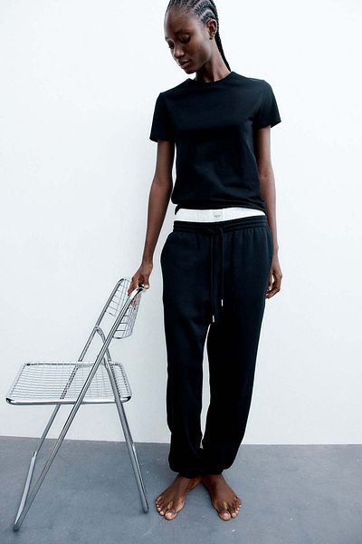 H&M Fitted T-shirt