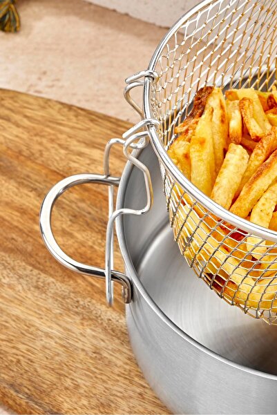 ALİNA HOME Zenlife 22 cm Steel Frying Stove