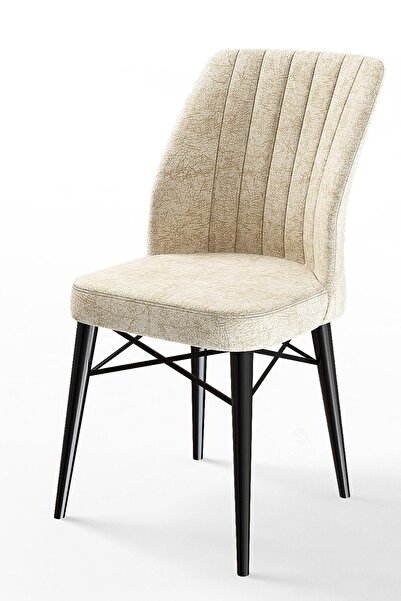 Canisa Concept Flex Serisi, Krem Renk Siyah Gürgen Ayaklı Gürgen Ayaklı 1.sın...