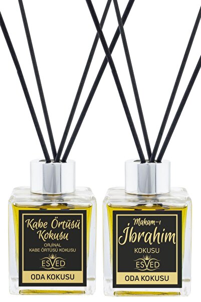 ESVED Kabe Örtüsü Kokusu Ve Makamı İbrahim Kokusu 100 Ml Çubuklu Oda Kokusu