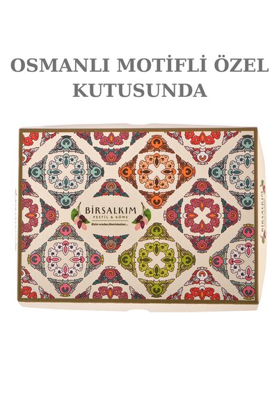 Bİrsalkım Pestİl & Köme Luxury Pestil and Vermicompost Mixed Package from Gümüşhane 1 kg