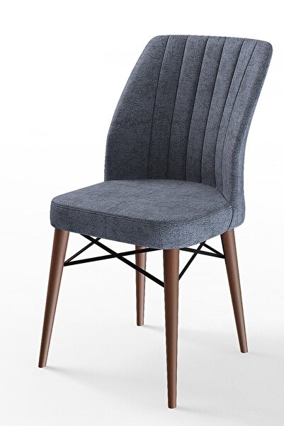 Canisa Concept Flex Serisi, Gürgen Ceviz Ayaklı Sandalye Füme Sandalye Ceviz ...