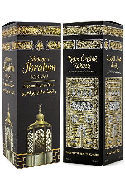 ESVED Makamı İbrahim Ve Kabe Örtüsü Kokusu Sprey 400 Ml. Siyah