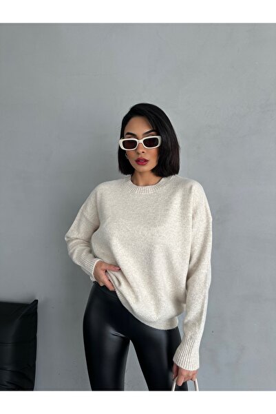 LOISY Pulover de damă cu decolteu triplu