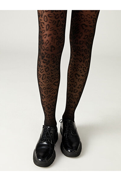 LC Waikiki Lcwk 15 Denier mintás női harisnyanadrág